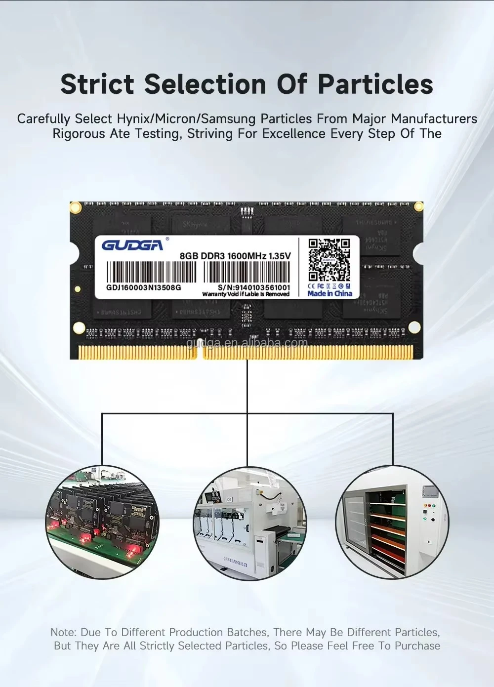DDR3 1333MHZ Laptop RAM