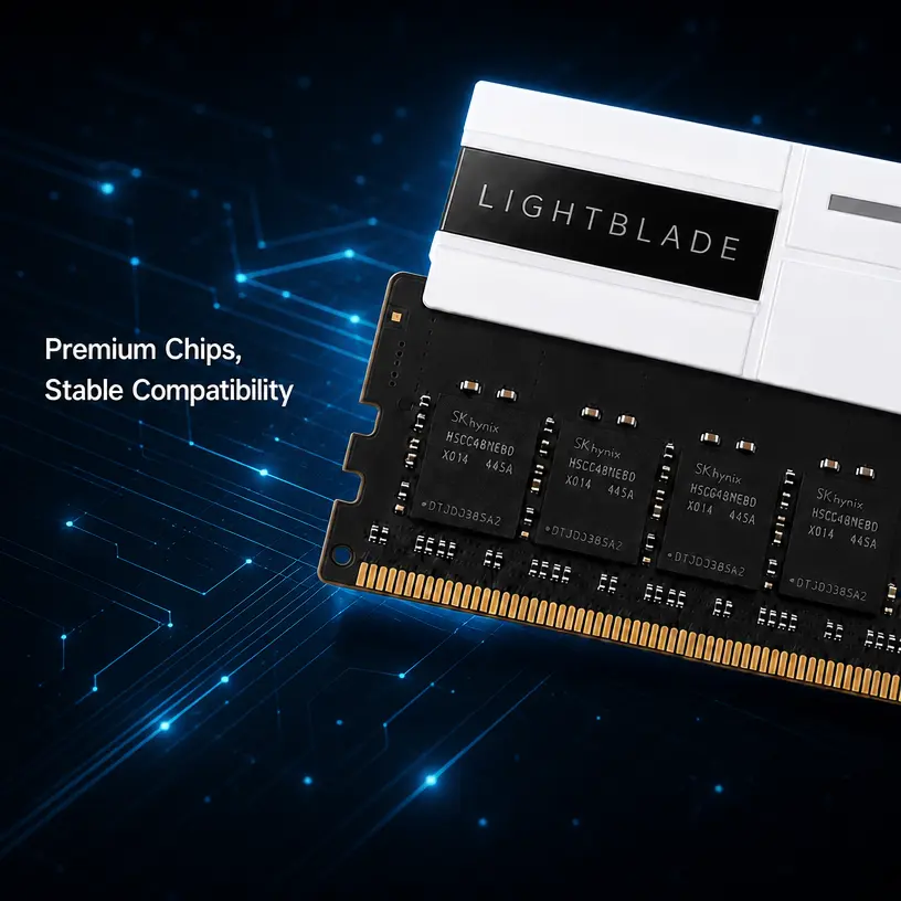 DDR5 RGB Gaming Desktop RAM 5600MHz 6000MHz 6400MHz